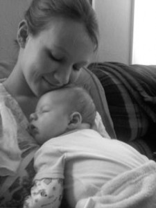Happy Momma and baby boy